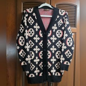 Woman's Cardigan size Small Designer-Inspired or "homage" piece